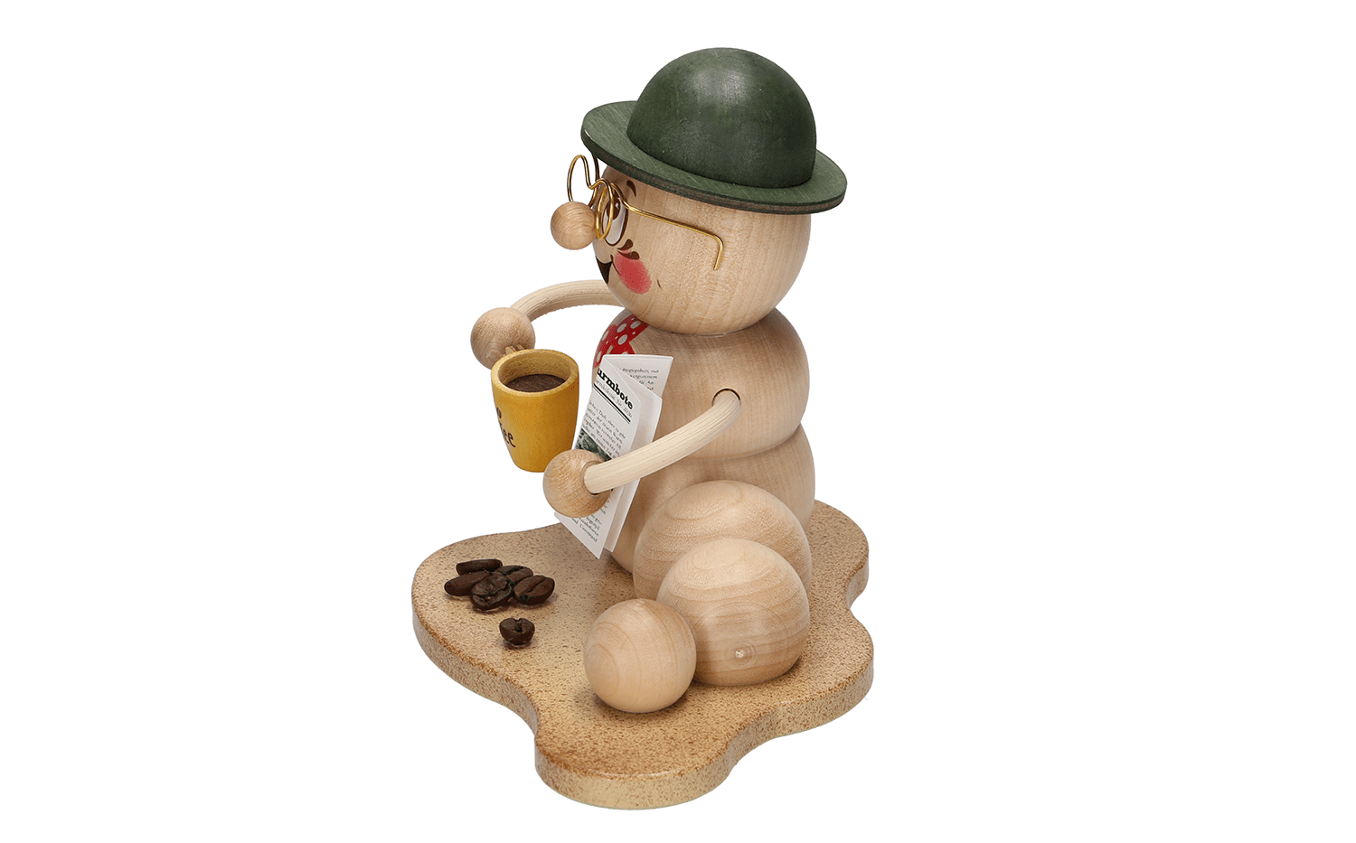 Räucherwurm Rudi - WeihnachtsladenDrechslerei Kuhnert