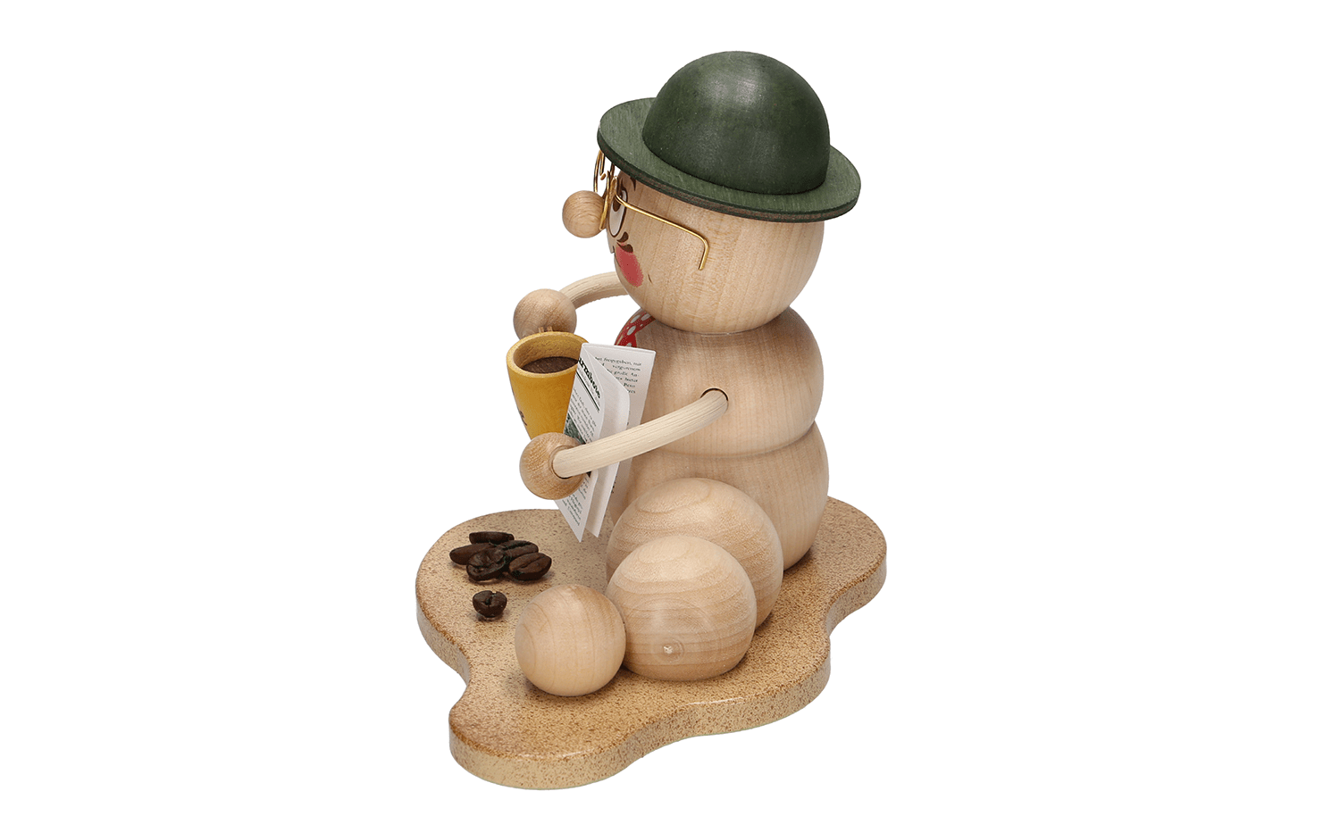 Räucherwurm Rudi - WeihnachtsladenDrechslerei Kuhnert