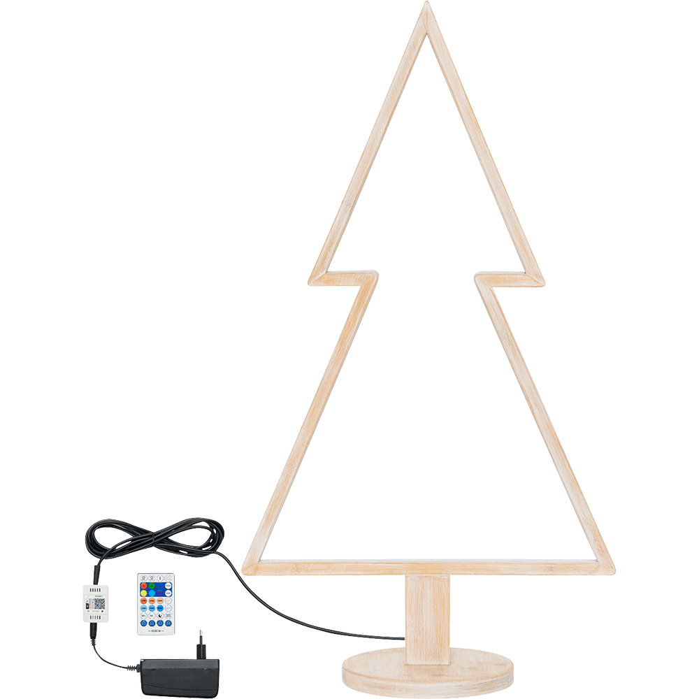 RGB LED Baum mit Sockel - WeihnachtsladenLotti