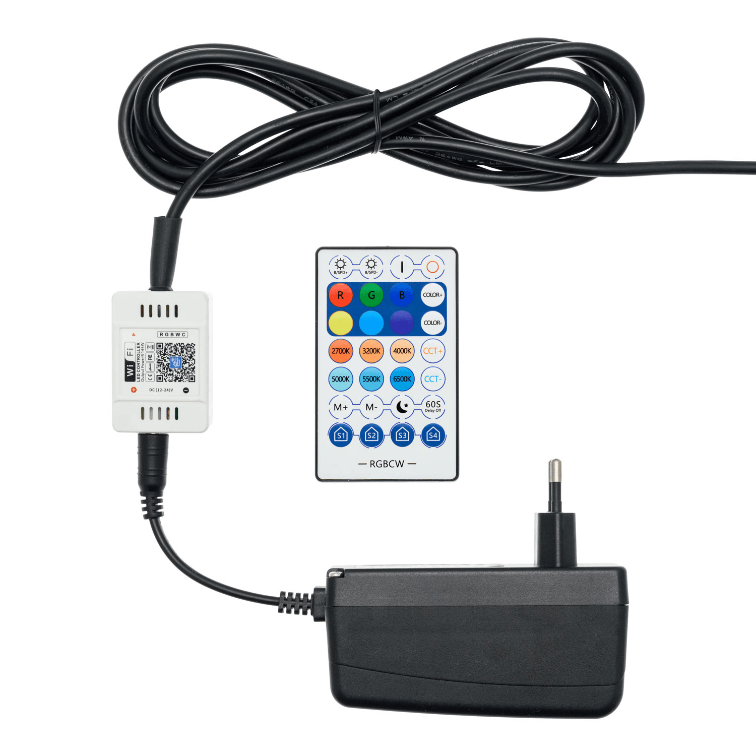 RGB LED Baum mit Sockel - WeihnachtsladenLotti