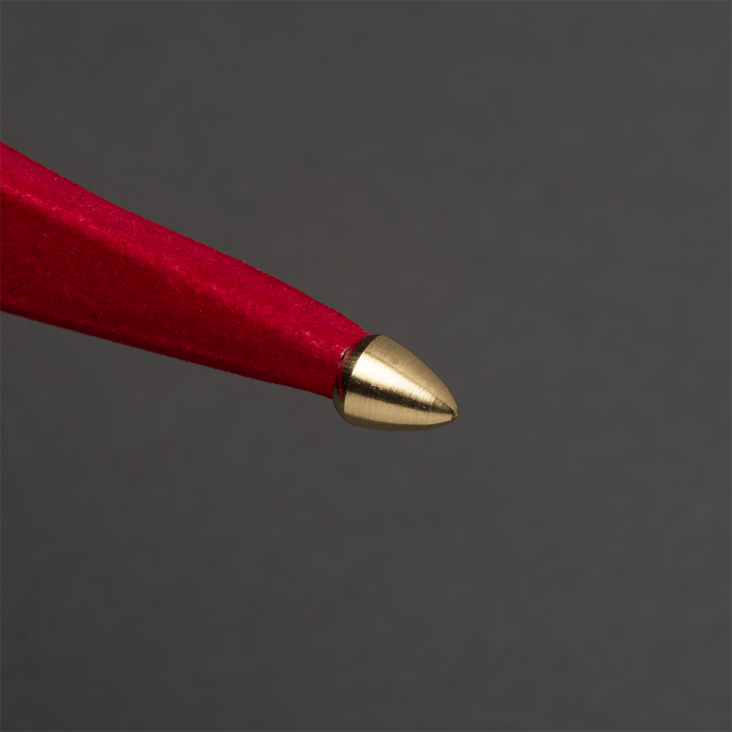 Roter Papierstern mit Samt - WeihnachtsladenKonstsmide