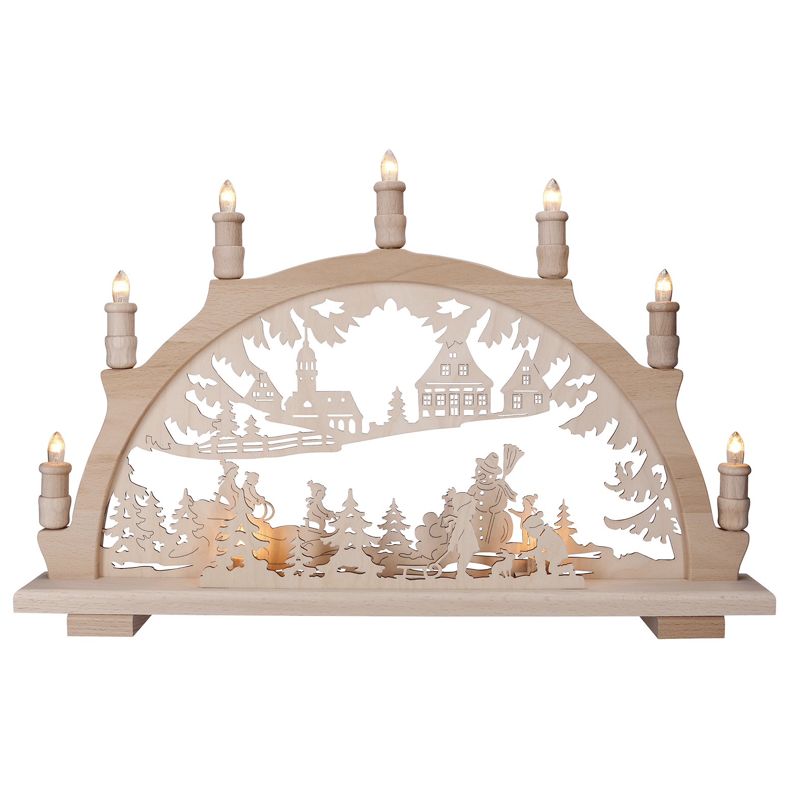 Schwibbogen 'Winterkinder' - WeihnachtsladenLenk & Sohn