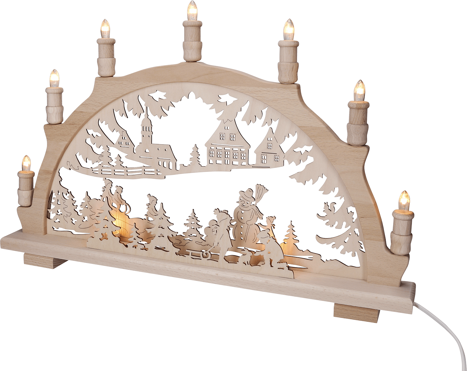 Schwibbogen 'Winterkinder' - WeihnachtsladenLenk & Sohn