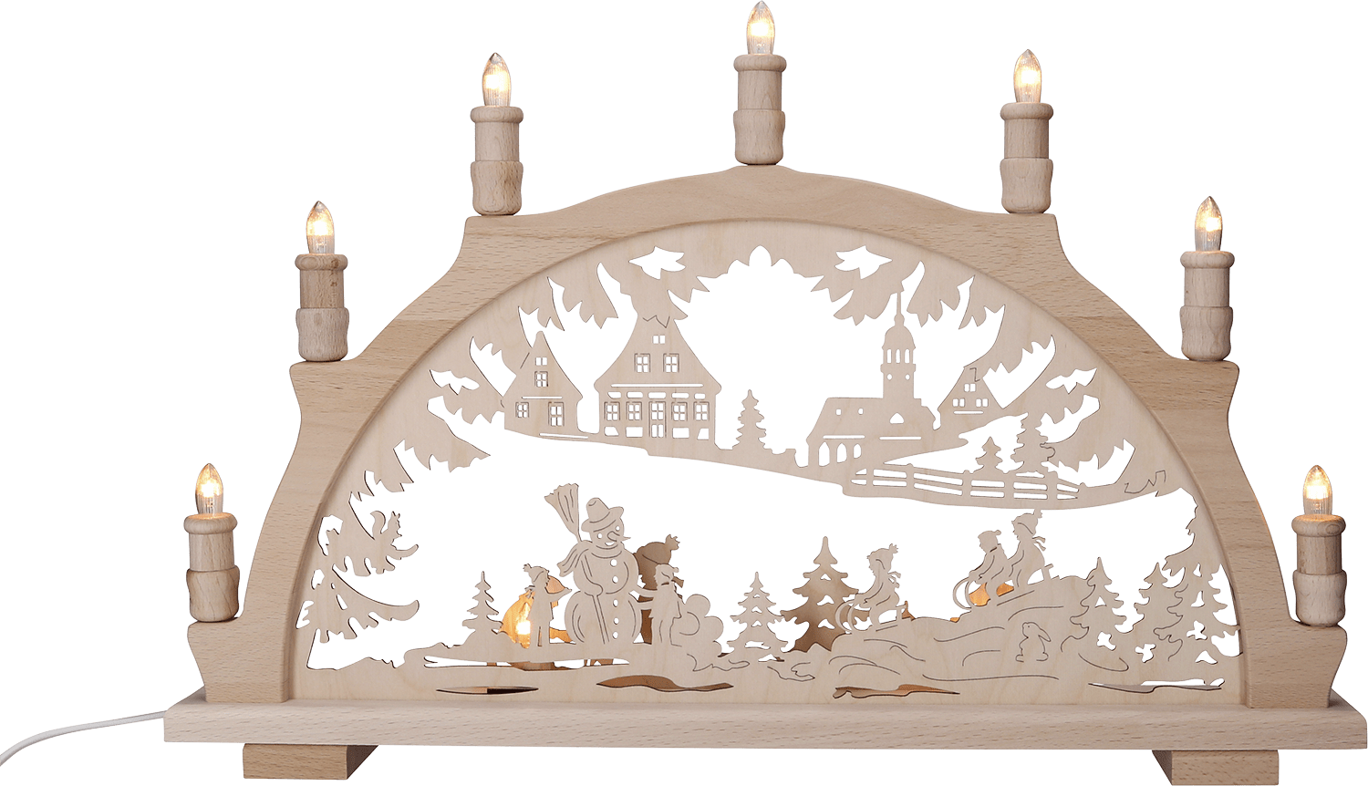 Schwibbogen 'Winterkinder' - WeihnachtsladenLenk & Sohn