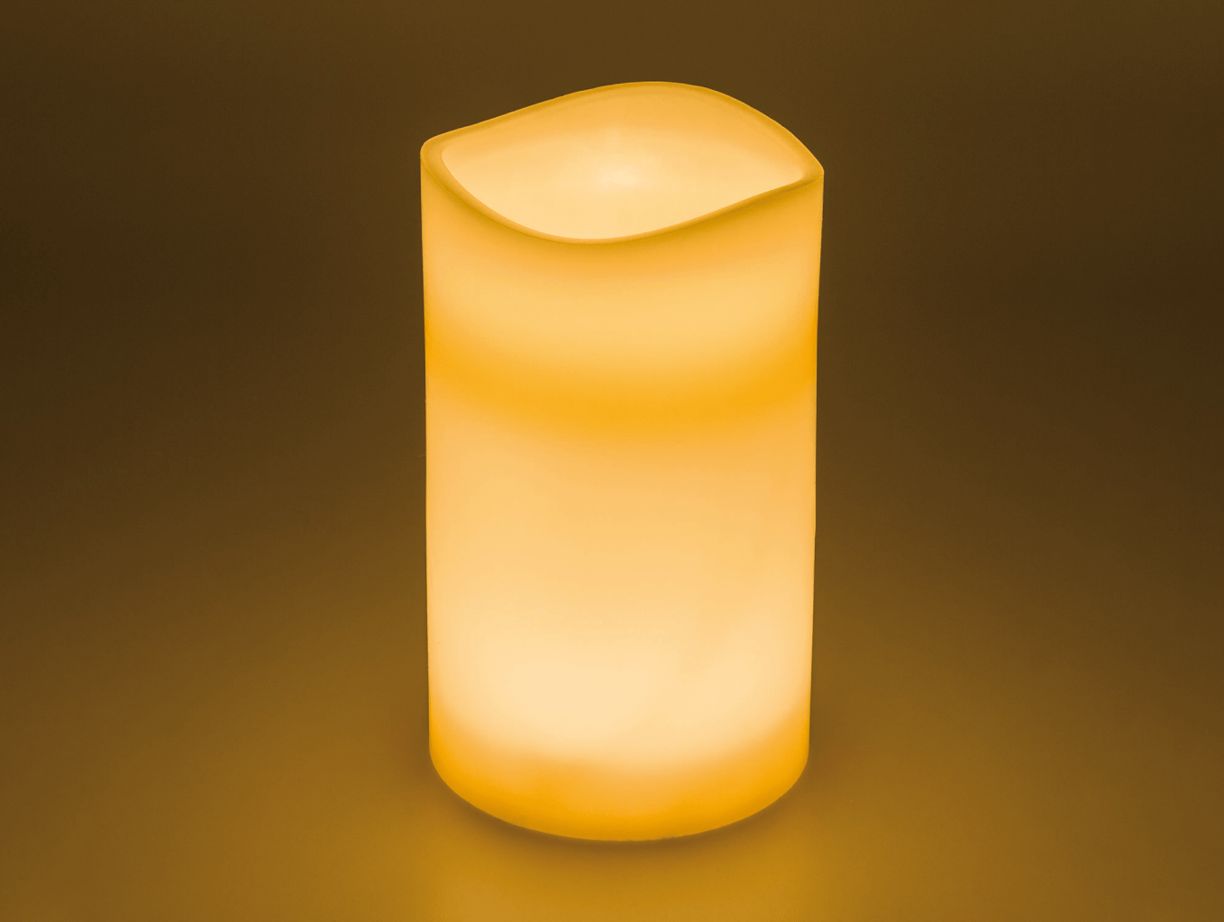 Stilvolle LED - Kerze mit elegantem Design - WeihnachtsladenLotti