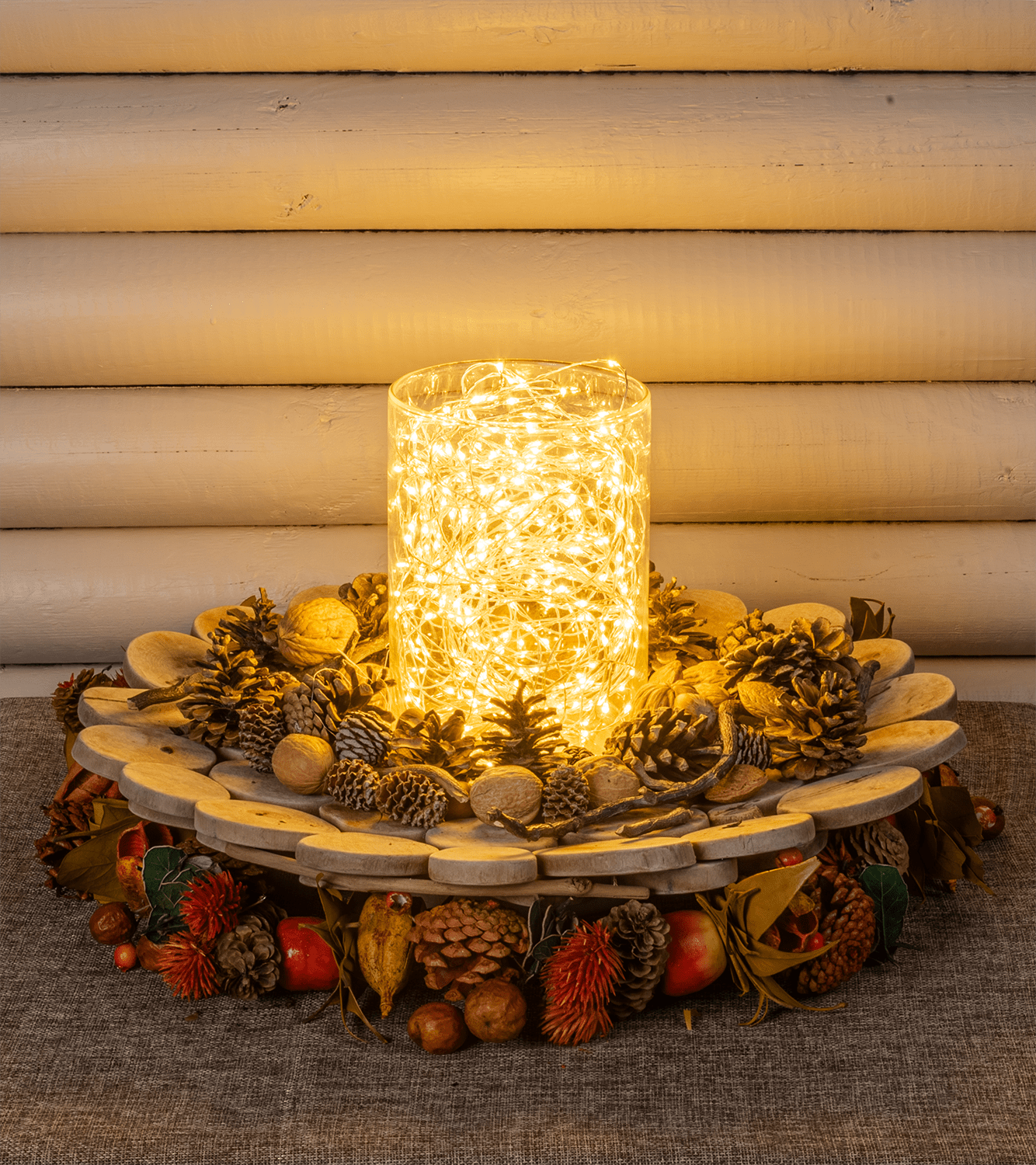 Stimmungsvolle LED - Microlichterkette für innen und außen - WeihnachtsladenLotti