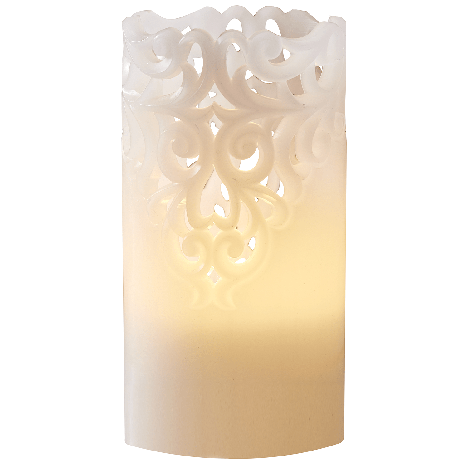 Stimmungsvolle LED - Wachskerze 'Clary' - WeihnachtsladenStar Trading