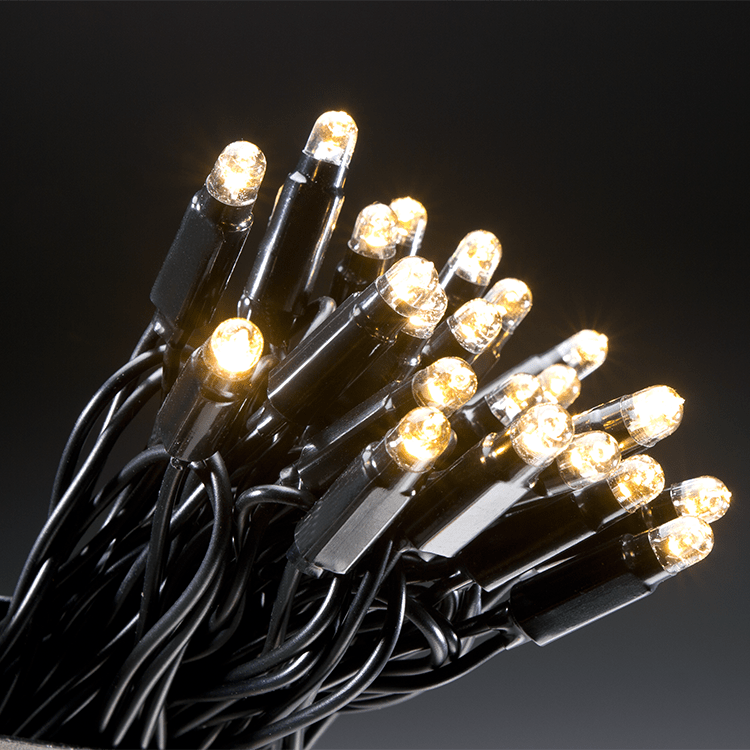 System 24 LED - Blinklichterkette, warmweiß - WeihnachtsladenStar Trading