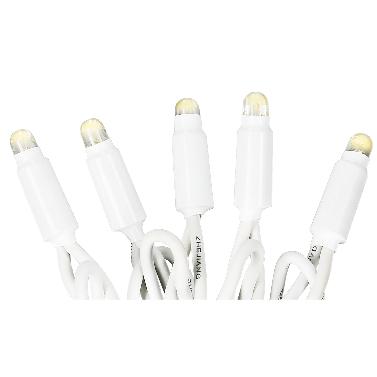 SYSTEM LED Curtain - Extra 1x4m 466 - 58 - 14 weißes Kabel, weiße LED - WeihnachtsladenStar Trading