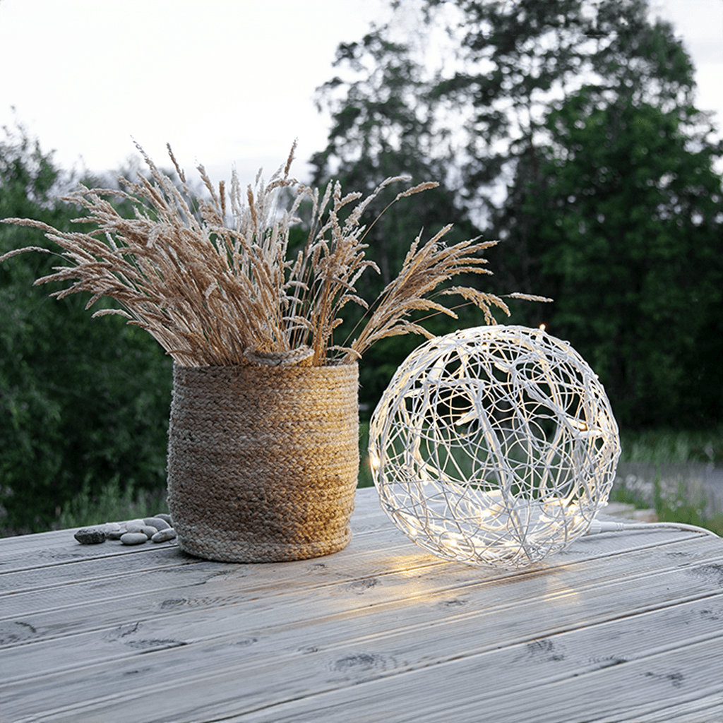 System LED 'Kugel' weiß - WeihnachtsladenStar Trading