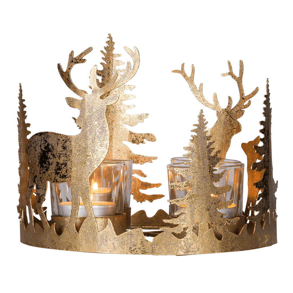 Teelichthalter Wald - WeihnachtsladenSöllner Floristik