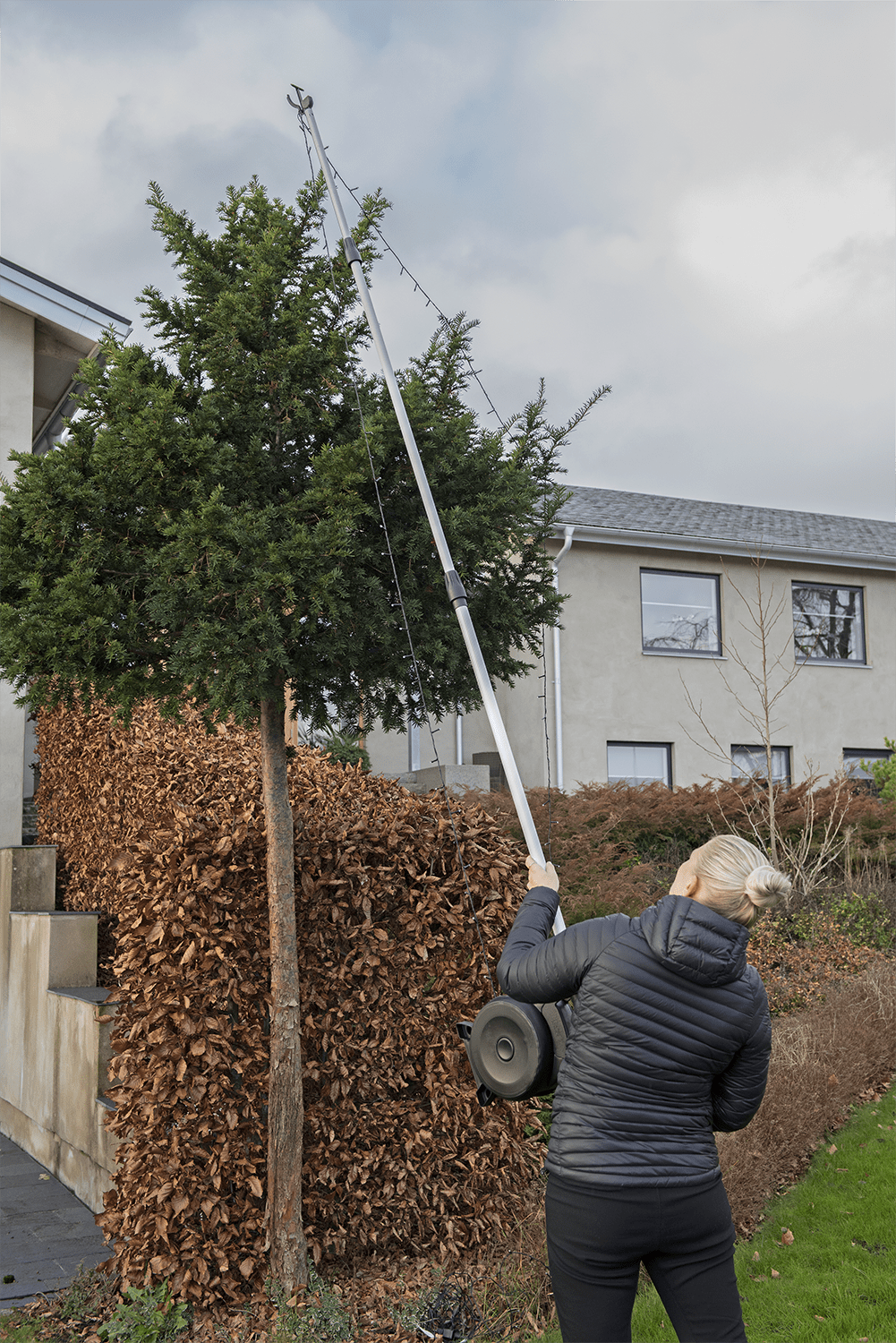Teleskopstab für Lichterketten und Vorhänge - WeihnachtsladenKonstsmide
