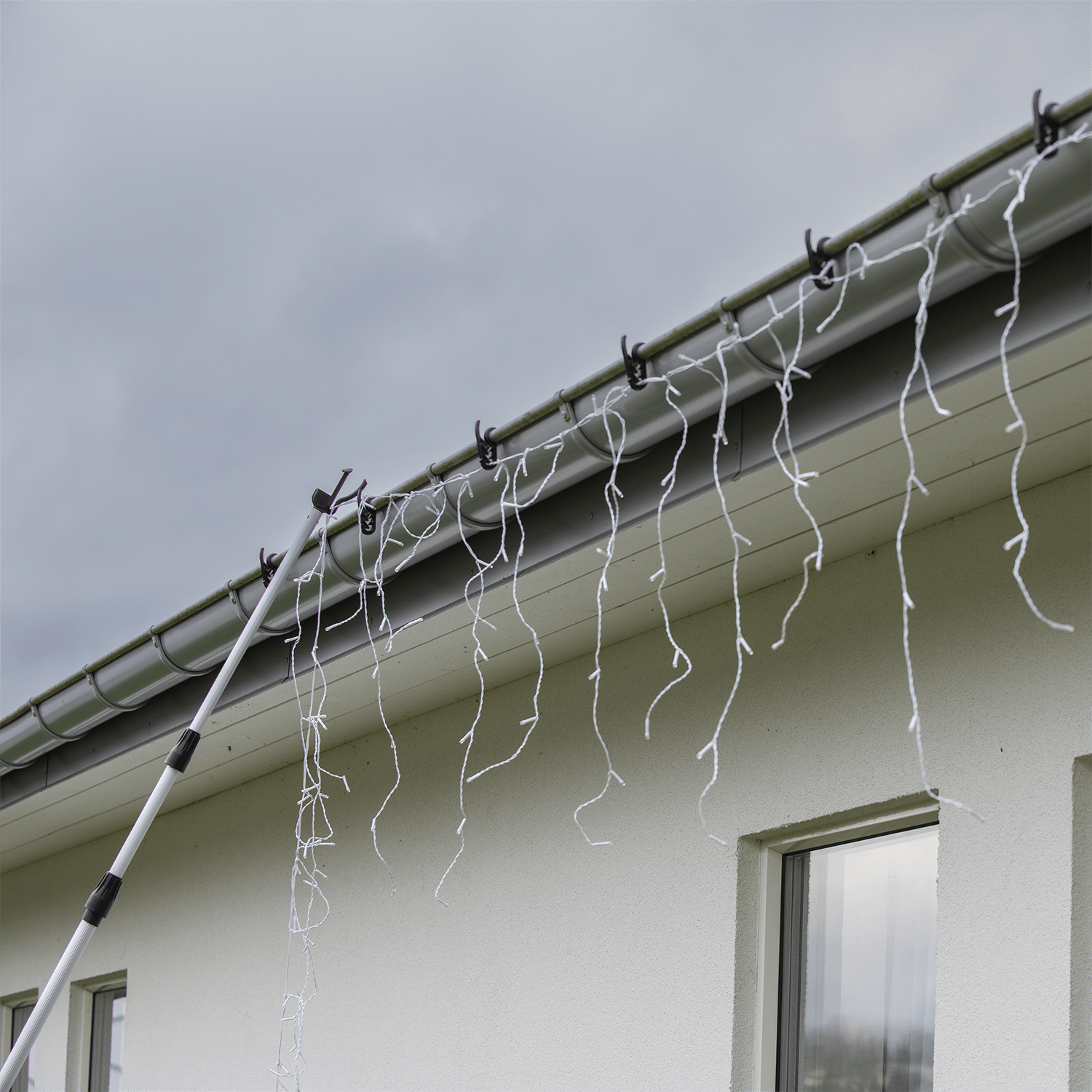 Teleskopstab für Lichterketten und Vorhänge - WeihnachtsladenKonstsmide