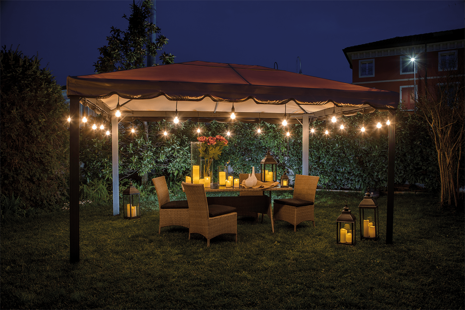 Vintage LED - PRO System - Eisregenkette - WeihnachtsladenLotti